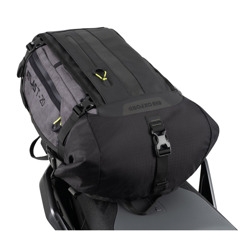 Geantă pentru scaun pasager Oxford Atlas T-20 Advanced Tourpack 20 l gri