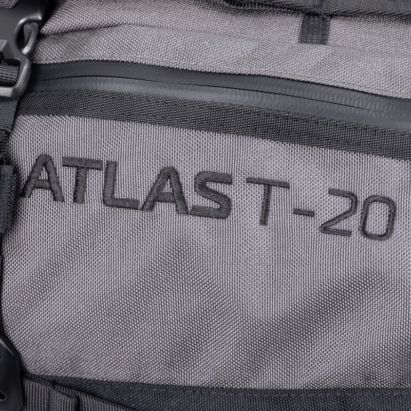 Geantă pentru scaun pasager Oxford Atlas T-20 Advanced Tourpack 20 l gri