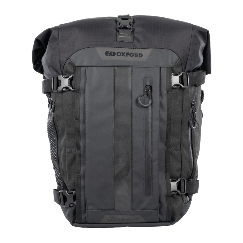 Geantă pentru scaun pasager Oxford Atlas T-30 Advanced Tourpack 30 l, neagră