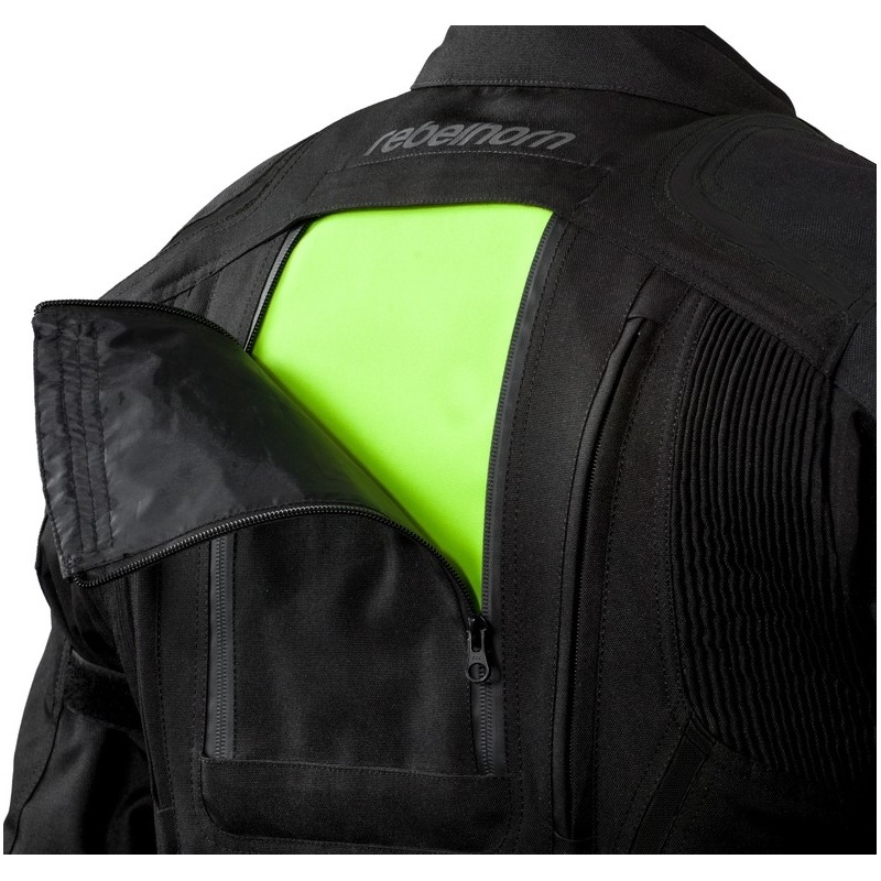 Jacheta Moto Rebelhorn Hiker II negru lichidare