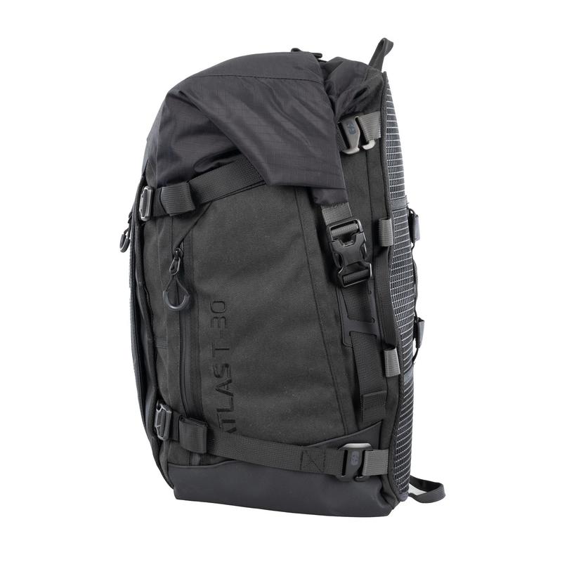 Geantă pentru scaun pasager Oxford Atlas T-30 Advanced Tourpack 30 l, neagră