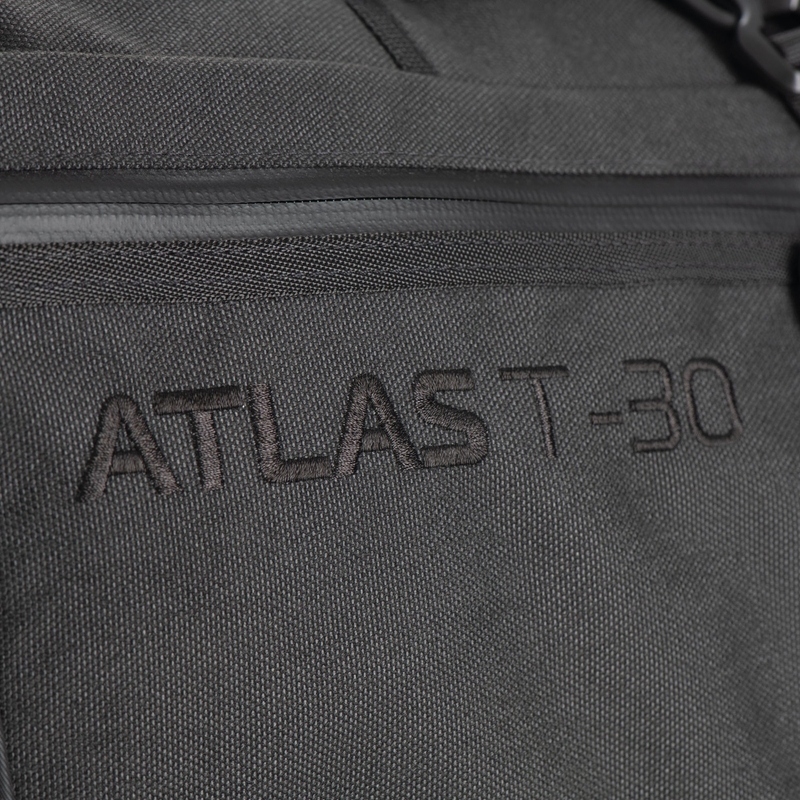 Geantă pentru scaun pasager Oxford Atlas T-30 Advanced Tourpack 30 l, neagră