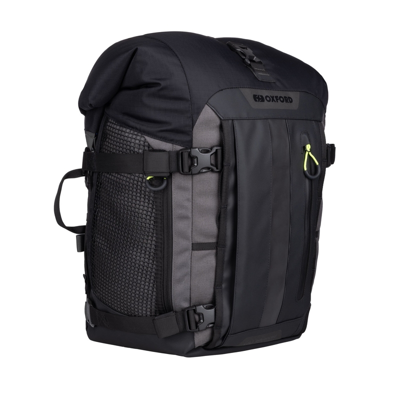 Geanta motocicleta pentru scaunul pasagerului Oxford Atlas T-30 Advanced Tourpack 30 l gri