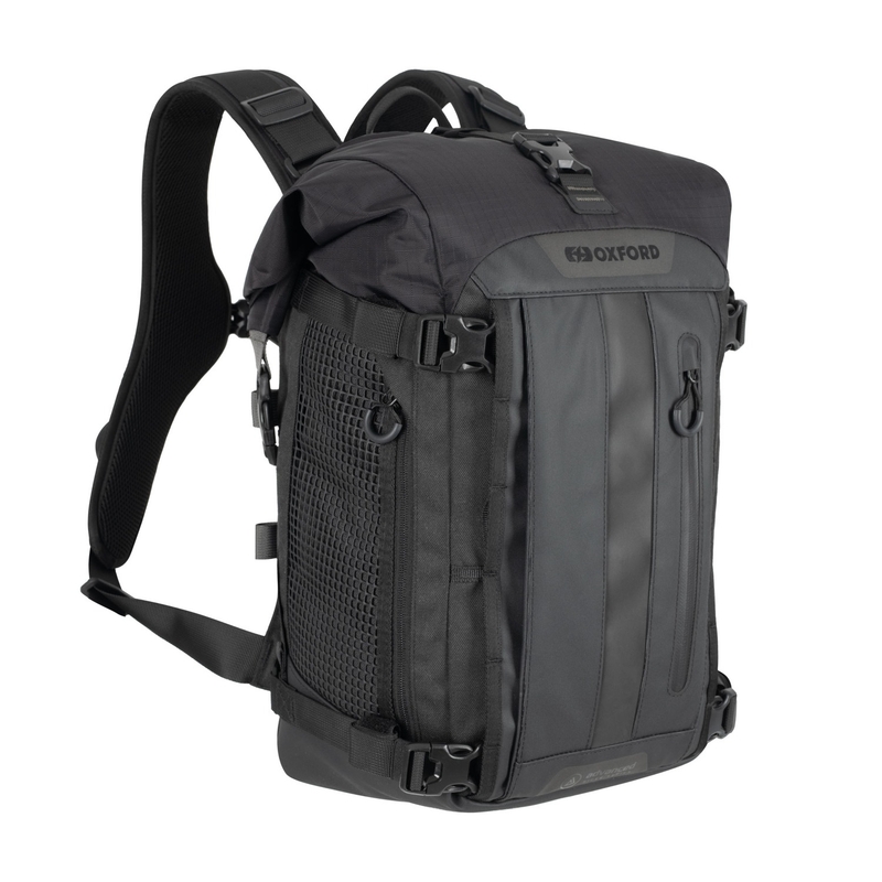 Geantă motocicletă Oxford Atlas B-20 Advanced Backpack 20 l negru