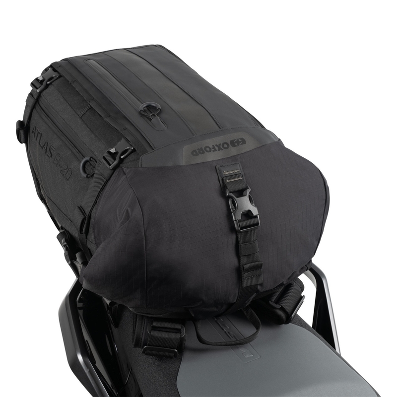 Geantă motocicletă Oxford Atlas B-20 Advanced Backpack 20 l negru