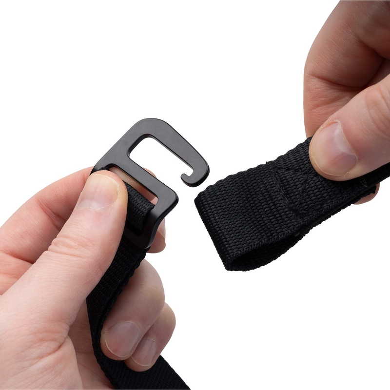 Curele pentru bagaje Oxford Atlas G-Hook 2 buc negru 26mm x 2m