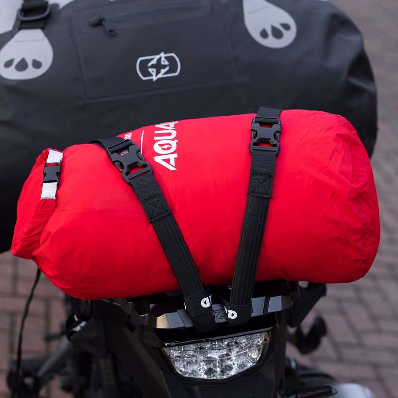 Curele pentru bagaje Oxford Atlas B-Clip 2 buc negru 26 mm x 1,2 m