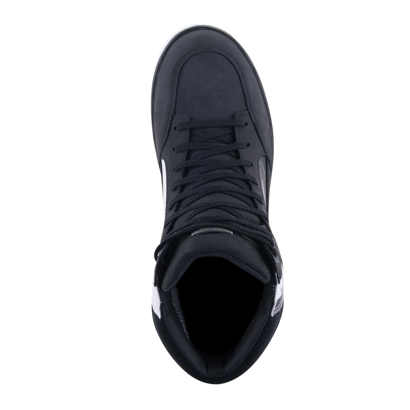 Ghete moto Alpinestars J-6 Waterproof negru-alb