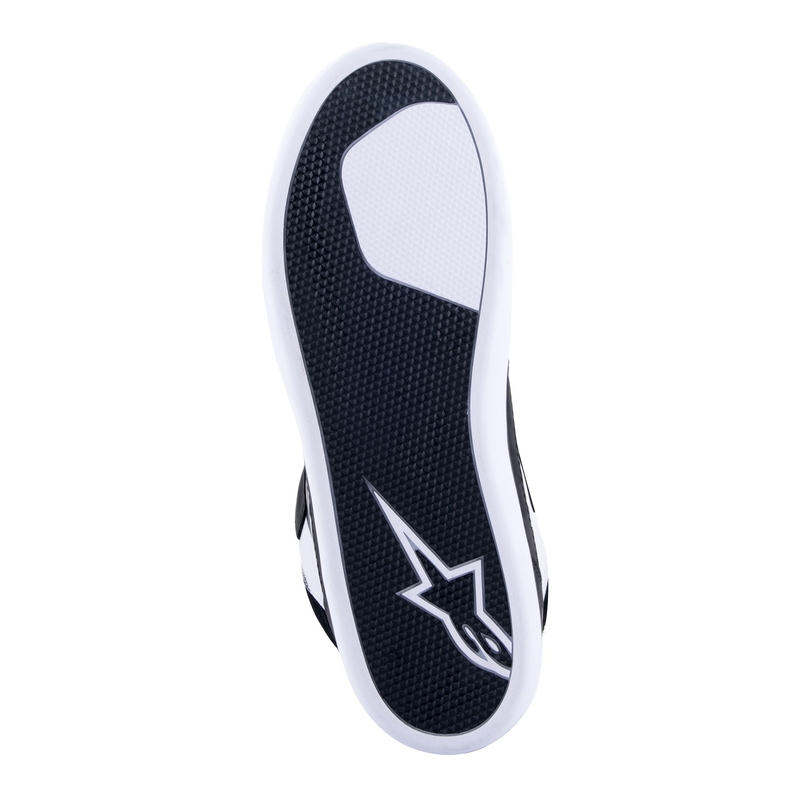 Ghete moto Alpinestars J-6 Waterproof negru-alb