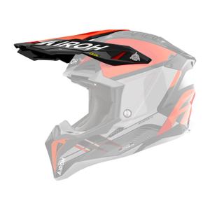 Vizor portocaliu lucios pentru cască Airoh Aviator Sabre