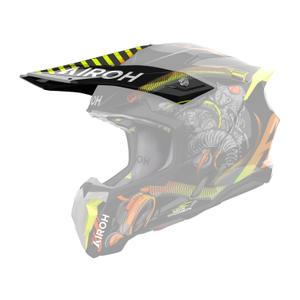 Vizor cască Airoh Twist 3 Toxic negru-galben lucios