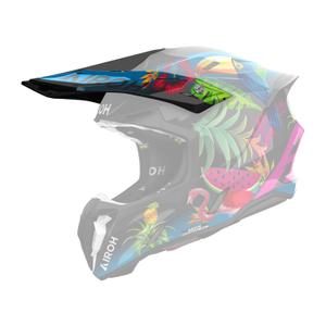 Vizor cască Airoh Twist 3 Amazonia negru-albastru