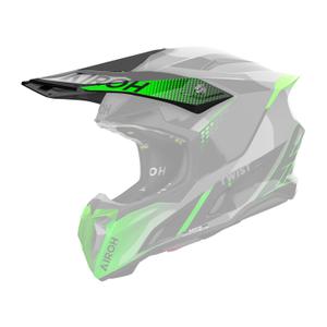 Vizor pentru casca Airoh Twist 3 Shard verde lucios