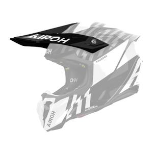 Vizor pentru casca Airoh Twist 3 Thunder alb-negru lucios