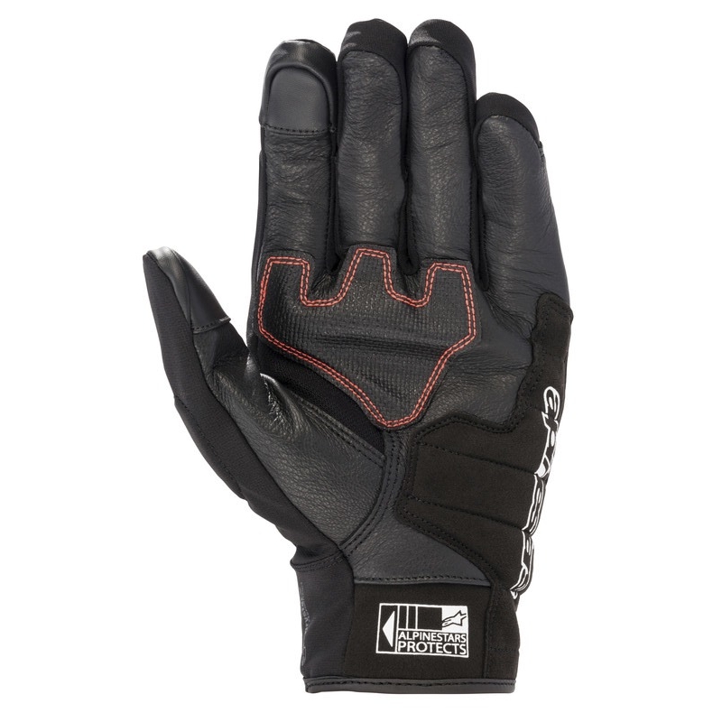 Mănuși moto Alpinestars SMX Z Drystar Honda gri deschis-negru-albastru-roșu