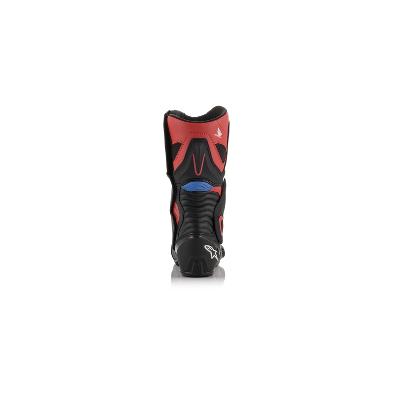 Cizme moto Alpinestars S-MX 6 Honda colectie negru-rosu-albastru-alb
