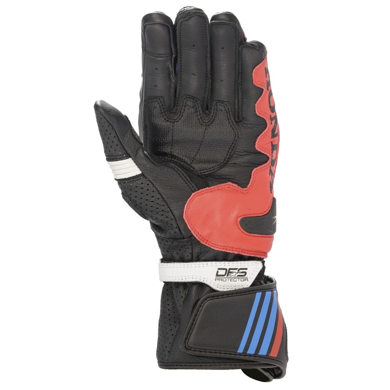 Manusi moto Alpinestars GP Plus R 2 Honda colectia negru-rosu-albastru