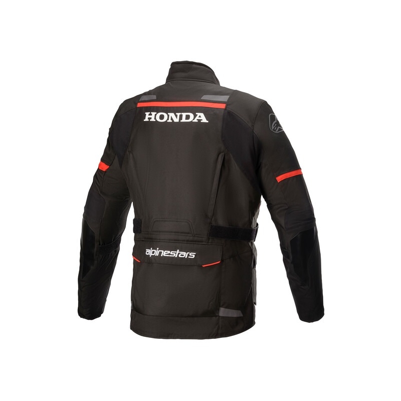 Geaca moto Alpinestars Andes Drystar TECH-AIR 5 compatibila Honda Collection negru-rosu