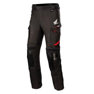 Pantaloni moto Alpinestars Andes Drystar Honda Collection negru-rosu