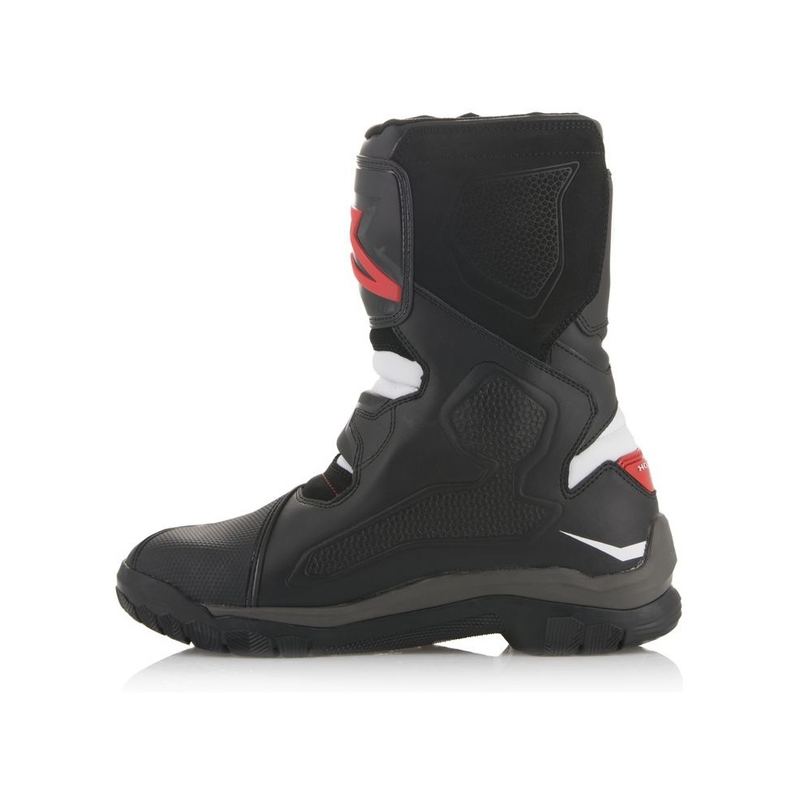 Cizme Moto Alpinestars Belize Drystar Honda Colectia Negru-Alb-Rosie