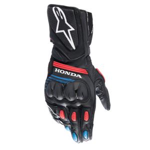 Manusi moto Alpinestars SP-8 Honda Collection 2025 negru-rosu-albastru