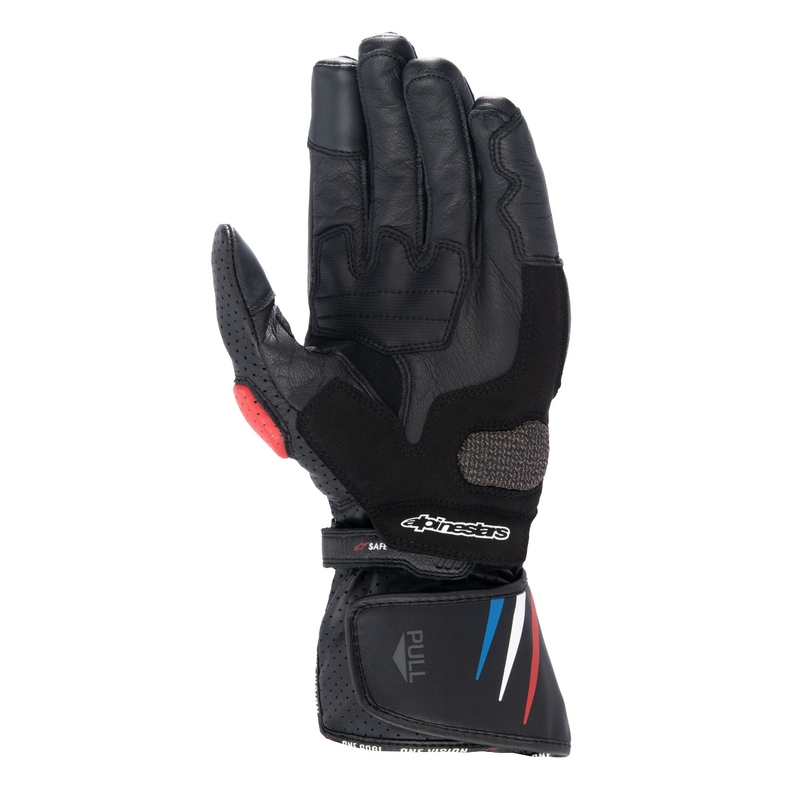 Mănuși moto Alpinestars SP-8 Honda negru-roșu-albastru