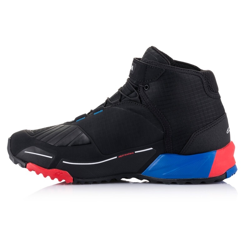 Cizme moto Alpinestars CR-X Drystar Honda Collection negru-rosu-albastru