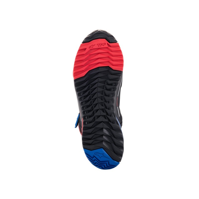 Cizme moto Alpinestars CR-X Drystar Honda Collection negru-rosu-albastru