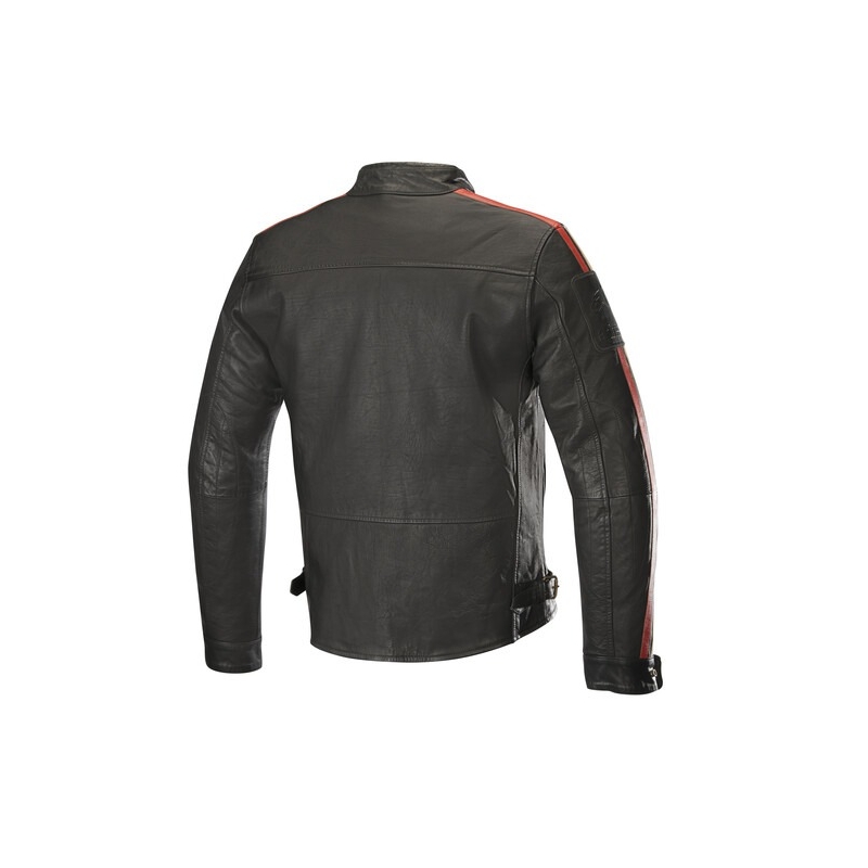 Jachetă de motocicletă Alpinestars Charlie Honda Colecția Negru-Cremă-Roșu