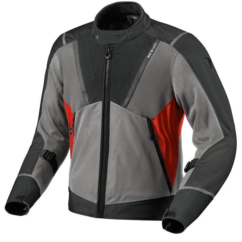 Jachetă motocicletă Revit Airwave 4 Antracit-Roșu