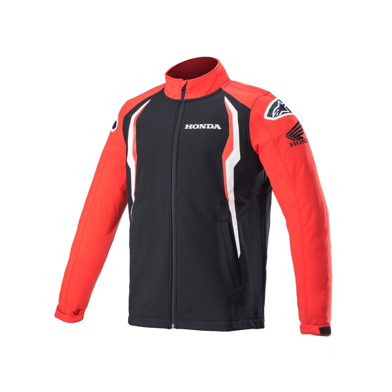 Geacă moto Alpinestars Honda roșu-negru
