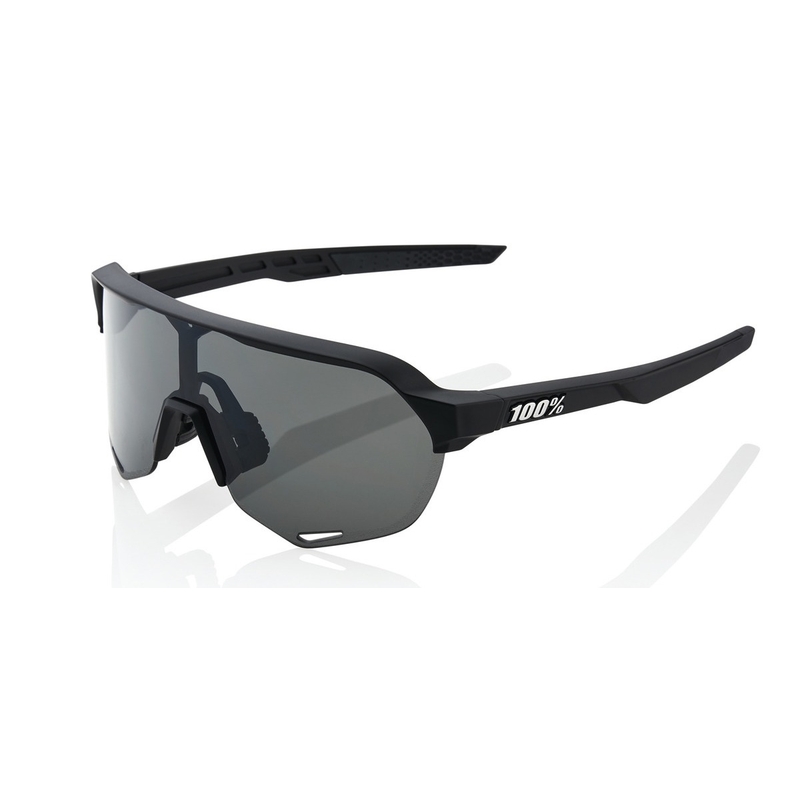 Ochelari de soare 100% - USA S2 negri cu sticla fumurie