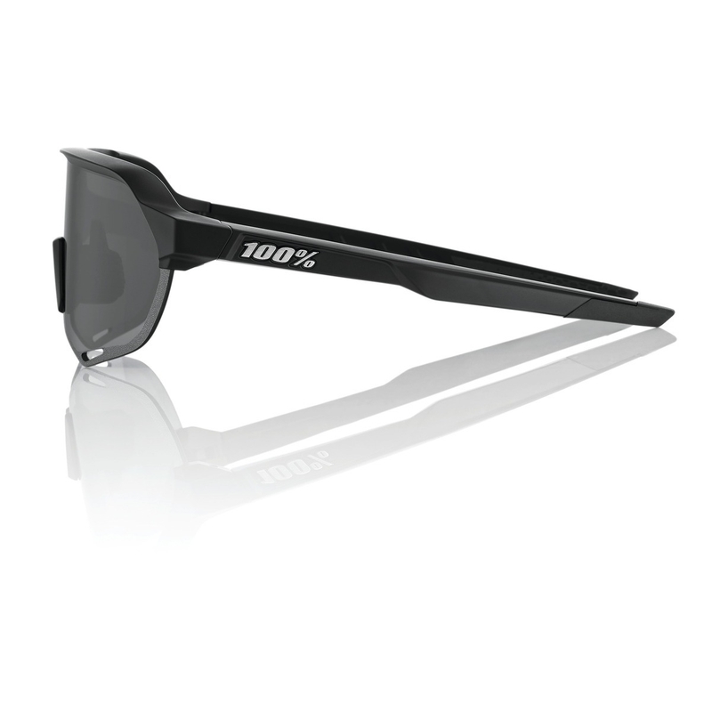 Ochelari de soare 100% - USA S2 negri cu sticla fumurie