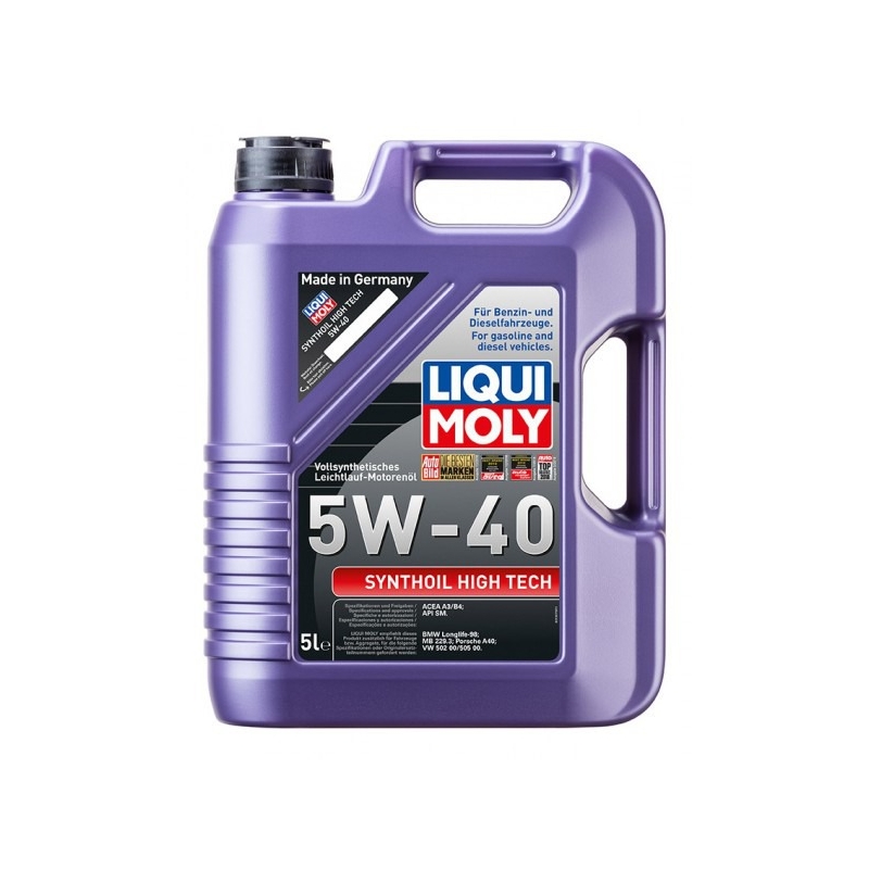Ulei de motor sintetic LIQUI MOLY Synthoil High Tech 5W-40 5 l