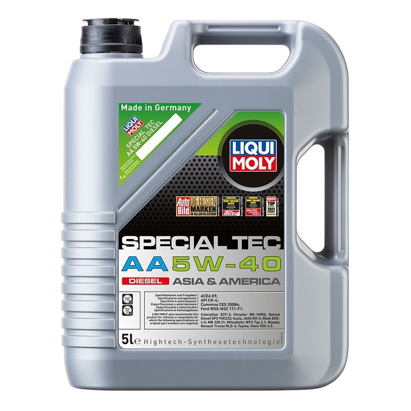 Ulei de motor sintetic LIQUI MOLY Special Tec AA 5W-40 Diesel (Asia, America) 5 l lichidare