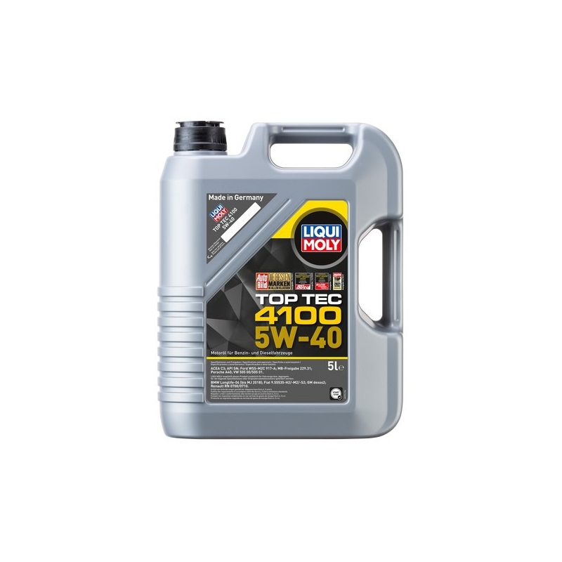 Ulei de motor sintetic LIQUI MOLY Top Tec 4100 5W-40 5 l