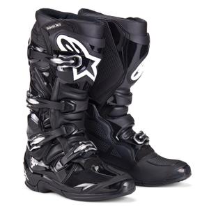 Ghete Moto Alpinestars Tech 7 Black 2025