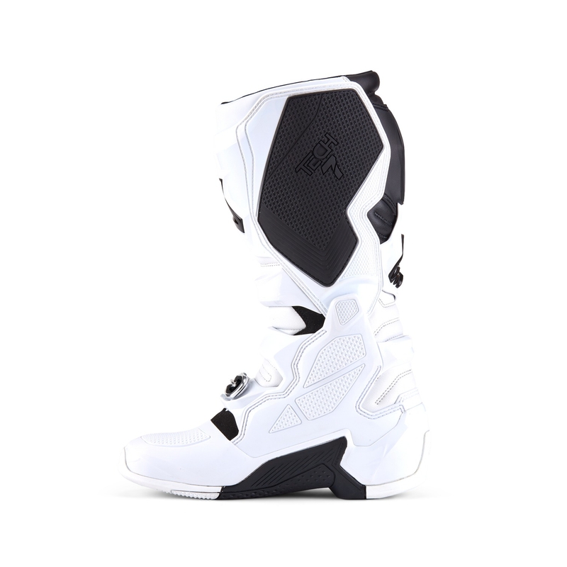 Ghete moto Alpinestars Tech 7 alb-negru