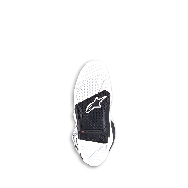Ghete moto Alpinestars Tech 7 alb-negru