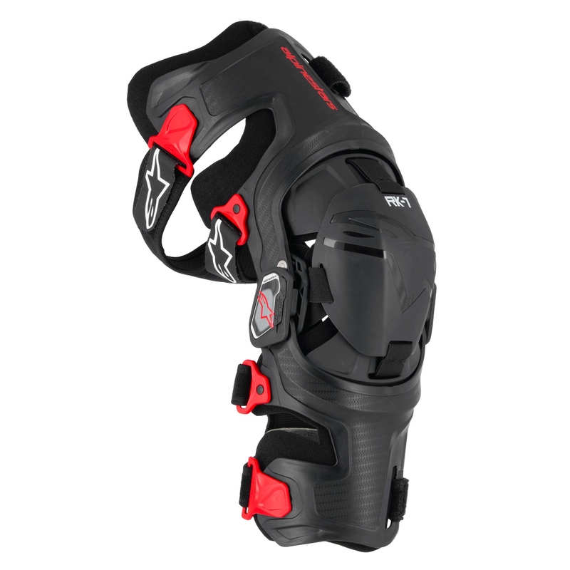 Genunchiere Alpinestars RK-7 Plasma negru-rosu 2025
