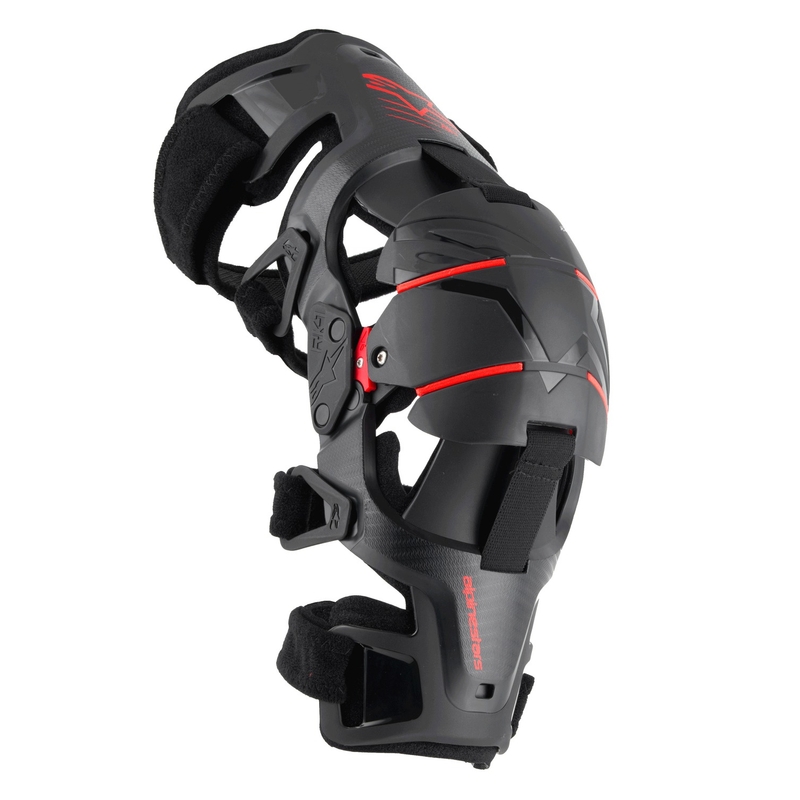 Genunchiere Alpinestars RK-1 Plasma negru-rosu