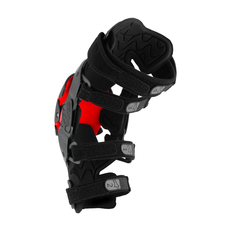 Genunchiere Alpinestars RK-1 Plasma negru-rosu