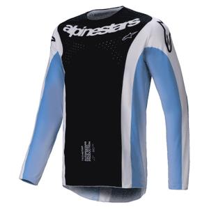 Tricou motocross Alpinestars Techstar Melt negru-albastru