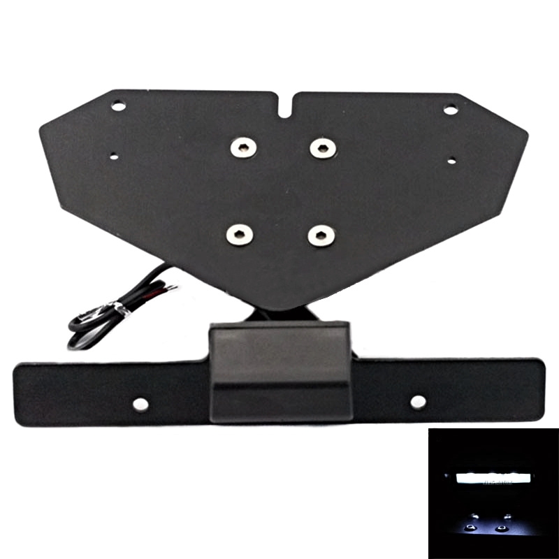 Suport de plăcuță de înmatriculare cu lumină LED R-TOOL Kawasaki ZX-14R (06-13)