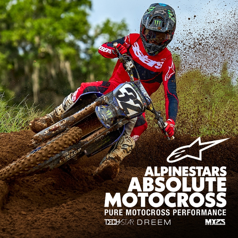Tricou motocross Alpinestars Techstar Dreem roșu-negru