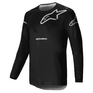 Tricou motocross Alpinestars Racer Graphite negru-gri