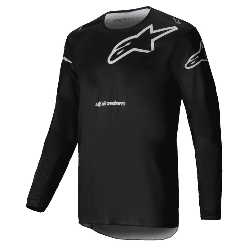 Tricou motocross Alpinestars Racer Graphite negru-gri
