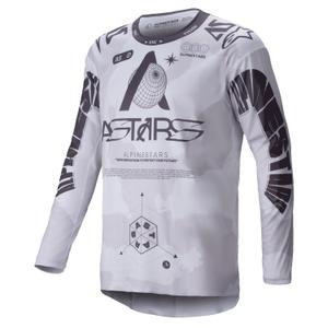 Tricou motocross Alpinestars Racer Hollow maro-camo deschis
