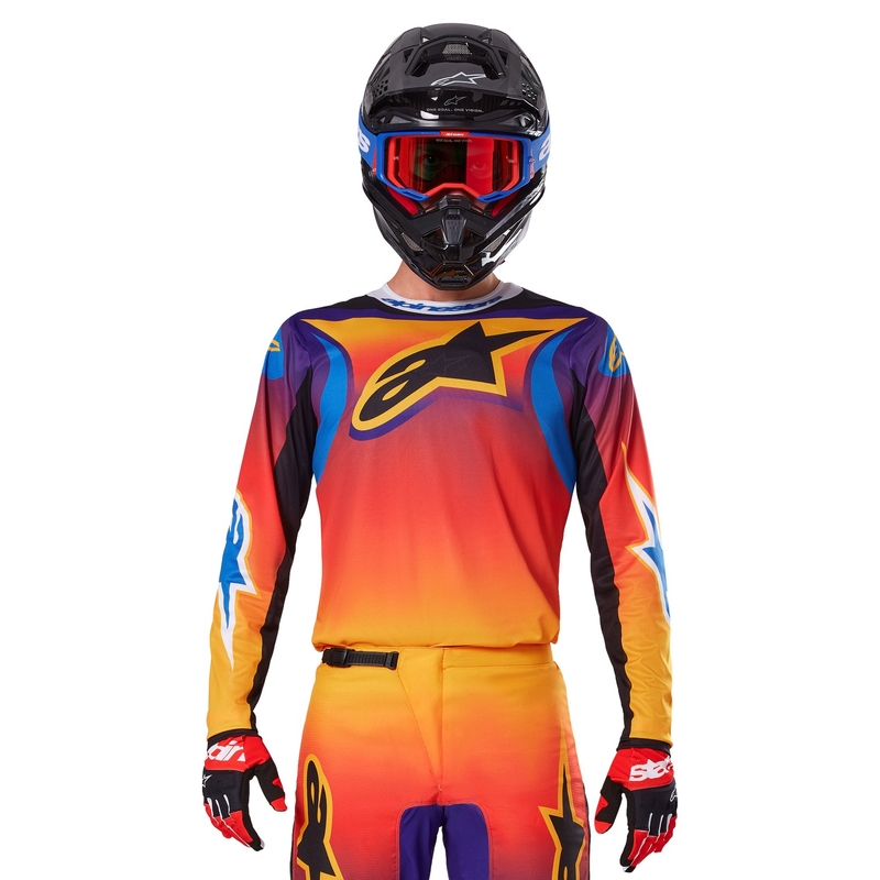 Tricou motocross Alpinestars Fluid Wurx multicolor