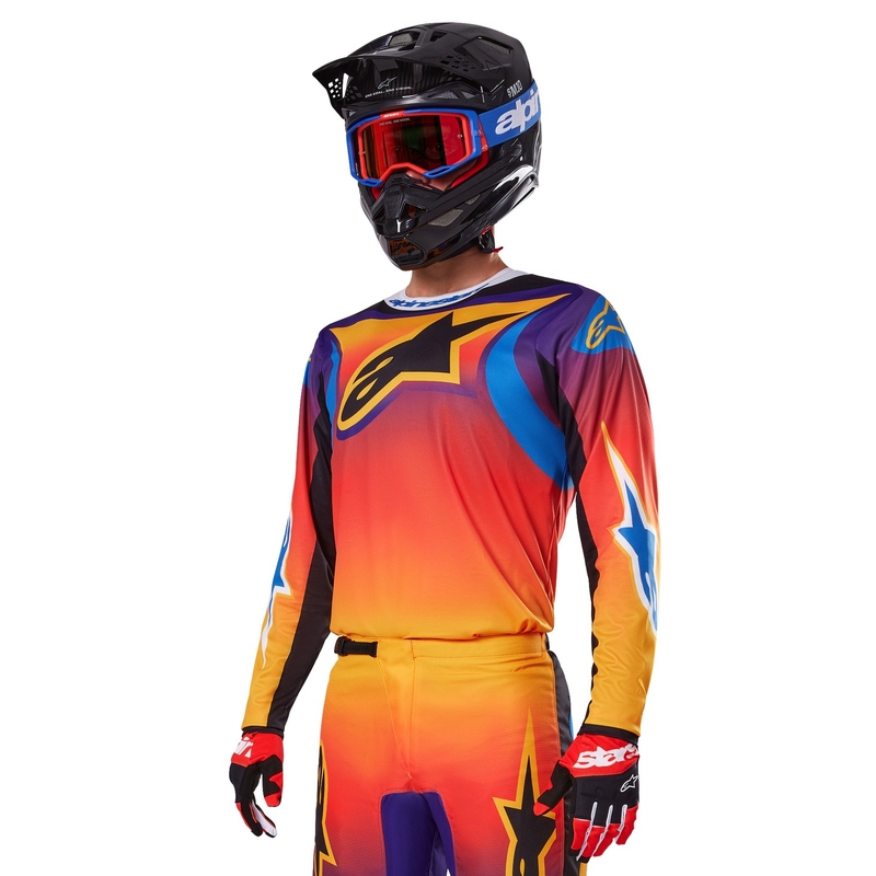 Tricou motocross Alpinestars Fluid Wurx multicolor